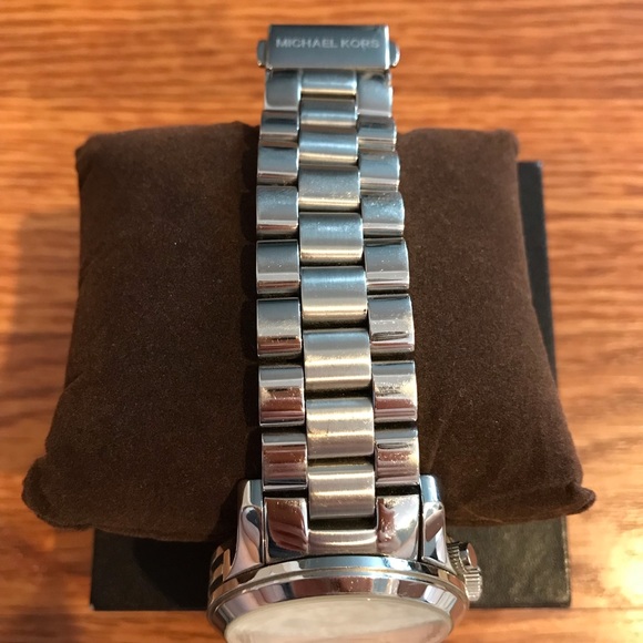 Michael Kors Runway Chronograph Watch - Silver - Picture 3 of 7